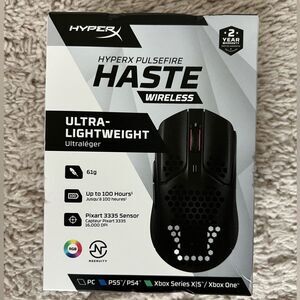 HyperX Pulsefire Haste 2 Lightweight Wireless Gaming Mouse Black